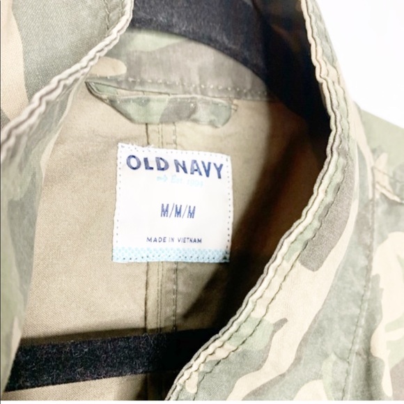 Old Navy - Camo Utility Jacket - Medium - Picture 3 of 4